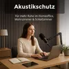 Dalsys 4x Akustikpaneele Holz 120x60cm mit Lamellen Walnuss Produktbild-Vorschau 6