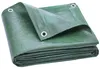 Outsunny Abdeckplane wasserdicht 4 x 6 m 90g/m² Gewebeplane Produktbild-Vorschau 1