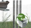 Z-Profil Zaunpfosten 150 cm feuerverzinkt 30x Zaunpfähle Produktbild-Vorschau 1