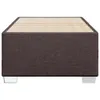 vidaXL Bettgestell ohne Matratze Dunkelbraun 90x190 cm Produktbild-Vorschau 3