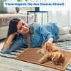 Kratzmatte Katze, 2 Stück 50x 25cm Sisal Teppich Katzen Produktbild-Vorschau 4