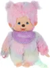 Monchhichi Plüschfigur Mädchen Batik-Style mehrfarbig 20cm Produktbild-Vorschau 4