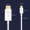 UGREEN 40420 USB Typ C/DP kabel 1.5m bílý Náhled obrázku produktu 11