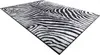 160x220 cm Teppich Miro 51331.803 Zebra black / white Produktbild-Vorschau 4