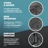 KINGSLEEVE Ombrellone XXL 460x270 cm Protezione UV 80+ Anteprima dell’immagine prodotto 5