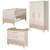 roba Kinderzimmer Set 3-teilig Sidney - Kinderbett 70 x 140 Produktbild-Vorschau 2