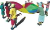 Schwungtuch Ø = 500 cm, 12 Schlaufen Produktbild-Vorschau 2