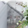 WOLTU 2er-Set Gardinen Vorhang transparent mit Kräuselband Produktbild-Vorschau 3