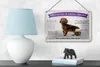 Blechschild Spruch 18x12cm Tiere Dackel willkommen wohne Produktbild-Vorschau 4