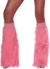 80er Jahre Beinstulpen für Damen neon pink Produktbild-Vorschau 1