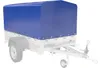 UNITRAILER Anhängerplane 200x106 cm Blau Hochplane 80 cm Produktbild-Vorschau 1