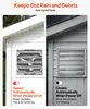 VEVOR, odsávací ventilátor o rozměrech 624 mm, průmyslový Náhled obrázku produktu 5