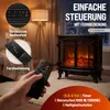 Monzana Elektrokamin mit Heizung 2000W Doppeltür LED Produktbild-Vorschau 3