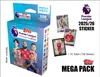 A product box and some trading cards for Topps Premier League Sticker 2025/2026. Náhled obrázku produktu