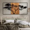 Wallity, Acacia Tree - 328, Wanddeko, Schwarz, Metall, 147 Produktbild-Vorschau 9