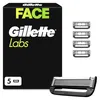 Gillette Labs, lame di rasoio per uomo, confezione da 5 Anteprima dell’immagine prodotto 1