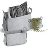 Zeller Aufbewahrungskorb, Filz, grau, ca. 36 x 25 x 23 cm Produktbild-Vorschau 6
