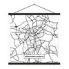 MuchoWow® Textilposter Mönchengladbach - Karte - Stadtplan Produktbild-Vorschau 1