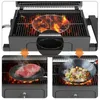 Barbecue au charbon de bois, plaque de charbon de bois Voir les images du produit 2