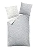 Dormisette Biber biancheria da letto 2 pezzi grigio argento Anteprima dell’immagine prodotto 1