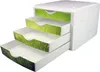 helit H6129650 Zásuvkový box Chameleón, 4 zásuvky jarný Náhľad obrázku produktu 4