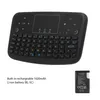 A36 Mini bezdrátová klávesnice 2,4 GHz Air Mouse Dobíjecí Náhled obrázku produktu 7