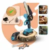 Mini kettingzaag accu 6 inch set – snoeizaag 21V met extra Productafbeelding-voorbeeld 6