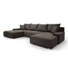 FurMeb24 ECKSOFA LAVANO U-form 348 x 188 cm BRAUN - mit Produktbild-Vorschau 2