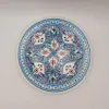 Assiette plate Marocain turquoise - D 24 cm Voir les images du produit 3