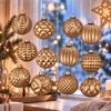 Weihnachtskugeln Glas 12er Set Christbaumkugeln Baumschmuck Produktbild-Vorschau 5