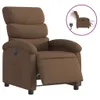 vidaXL Relaxsessel Elektrisch Braun Stoff Produktbild-Vorschau 1