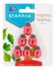 Magnesy dekoracyjne biedronki zestaw 6 szt. Podgląd zdjęcia produktu 1