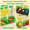 COSTWAY Cucina da gioco per bambini, cucina da esterno con Anteprima dell’immagine prodotto 5