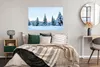 MuchoWow® Poster Winter - Schnee - Bäume 120x90 cm - Produktbild-Vorschau 4