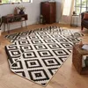 200x290 cm Tapis Twin-Wendeteppiche 103129 schwarz creme - Voir les images du produit 9
