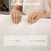 HOMCOM Schreibtischstuhl mit Samtoptik, hoher Rückenlehne, Produktbild-Vorschau 4