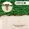 CADOCA® 2x Casetta per Insetti 31x30.5x9.5cm in Legno Anteprima dell’immagine prodotto 4