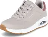 A single gray Skechers Uno sneaker is shown from a side-angle on a white background. Produktbild-Vorschau