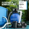 MONZANA® Sandfilteranlage SF159 15.900L/h für Pools bis Produktbild-Vorschau 4