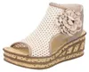 Rieker Keilsandalette Beige Produktbild-Vorschau 1