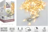 Guirlande 24 Leds Lumiere Chaude Cable Transparent 2,30m Voir les images du produit 4