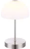Globo Lighting Tischleuchte Metall Nickel matt, LED Produktbild-Vorschau 3