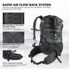 Qunature 35L Wanderrucksack Wasserdicht Trekkingrucksack Produktbild-Vorschau 4