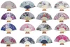 025, 1 Stk. Hand- Deko- Sommer Fächer Blumen Motive Retro Produktbild-Vorschau 1