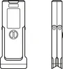 Line drawing of a warning light. Produktbild-Vorschau