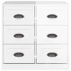 vidaXL Sideboard Hochglanz-Weiß 70x35,5x67,5 cm Produktbild-Vorschau 12