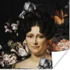 MuchoWow® Poster Kunst - Blumen - Alte Meister 75x75 cm - Produktbild-Vorschau 1