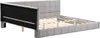 Letto imbottito Sweiko Divano letto 140x200 Letto Anteprima dell’immagine prodotto 9