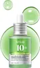 A product shot of a serum bottle with green liquid and surrounding green bubbles. Náhľad obrázku produktu