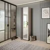 Garderobenschrank LIVIA Kaschmir – Flur-Hochschrank mit Produktbild-Vorschau 4
